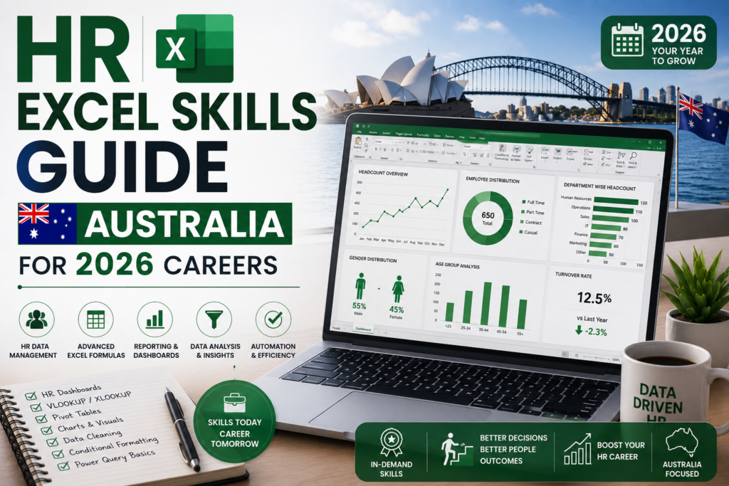 HR Excel Skills Guide Australia for 2026 Careers