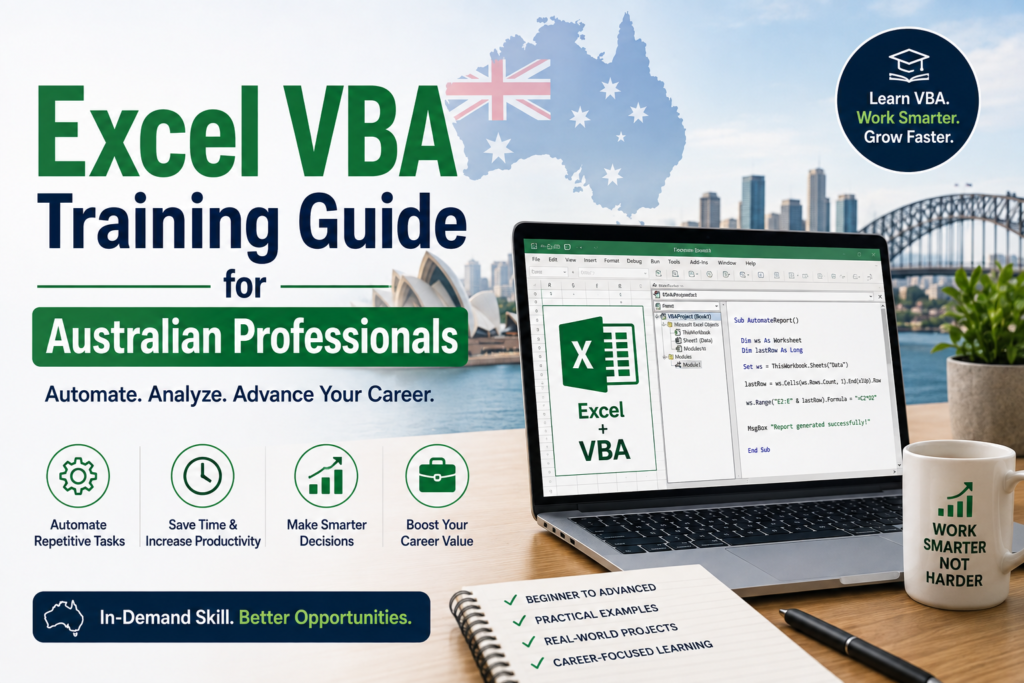 Excel VBA Training Guide for Australian Professionals