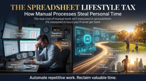 The Spreadsheet Lifestyle Tax: How Manual Processes Steal Personal Time
