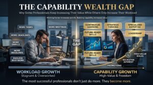 The Capability Wealth Gap: Why Some Professionals Keep Increasing Their Value While Others Only Increase Their Workload